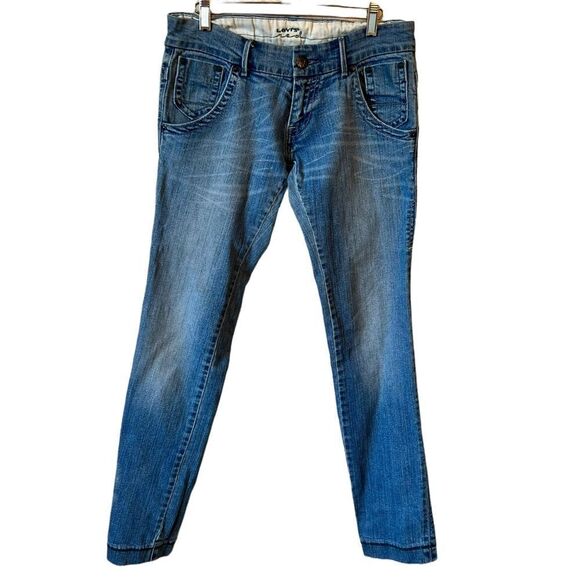 Levi’s Y2K Red White/Green Tab Eco Organic Cotton Jeans